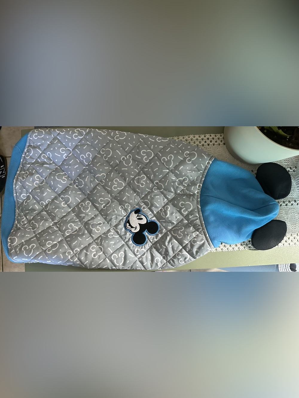 Disney Mickey Mouse puffer jacket for dogs